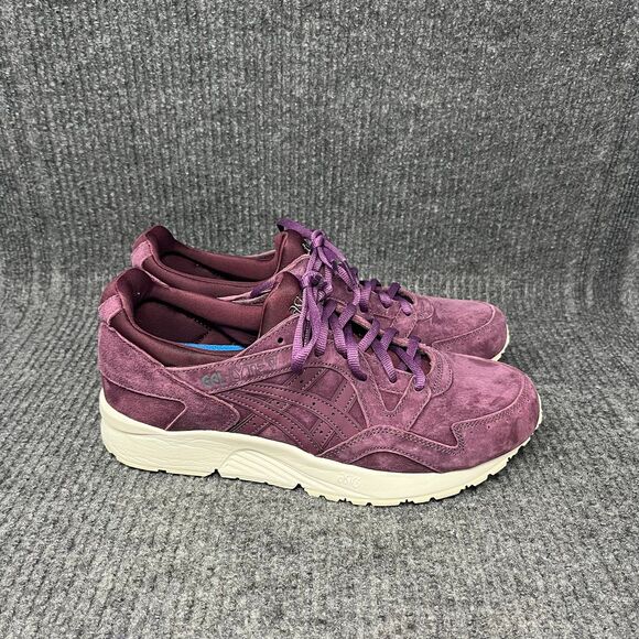 ASICS Gel Lyte V Eggplant Purple Suede Casual Shoes Mens 8.5 HL7A1